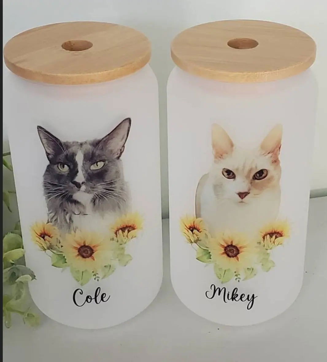 Custom Pet Photo Tumbler - Wags and Willows