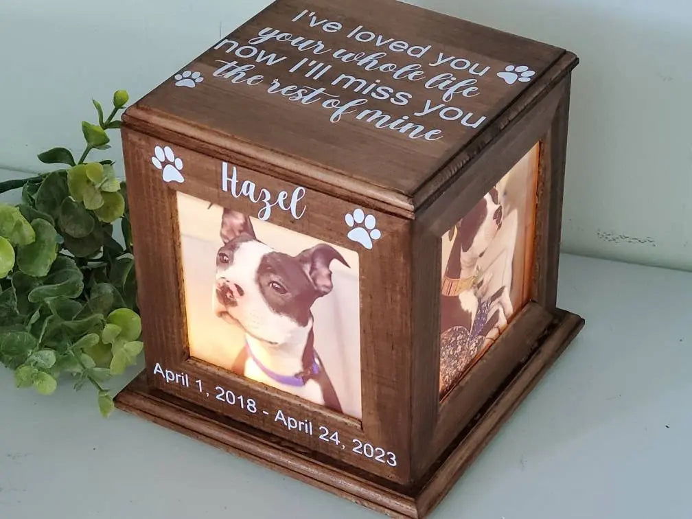 - Personalized Pet Urn - Personalized dog urn, Personalized Cat urn - Wags and Willows