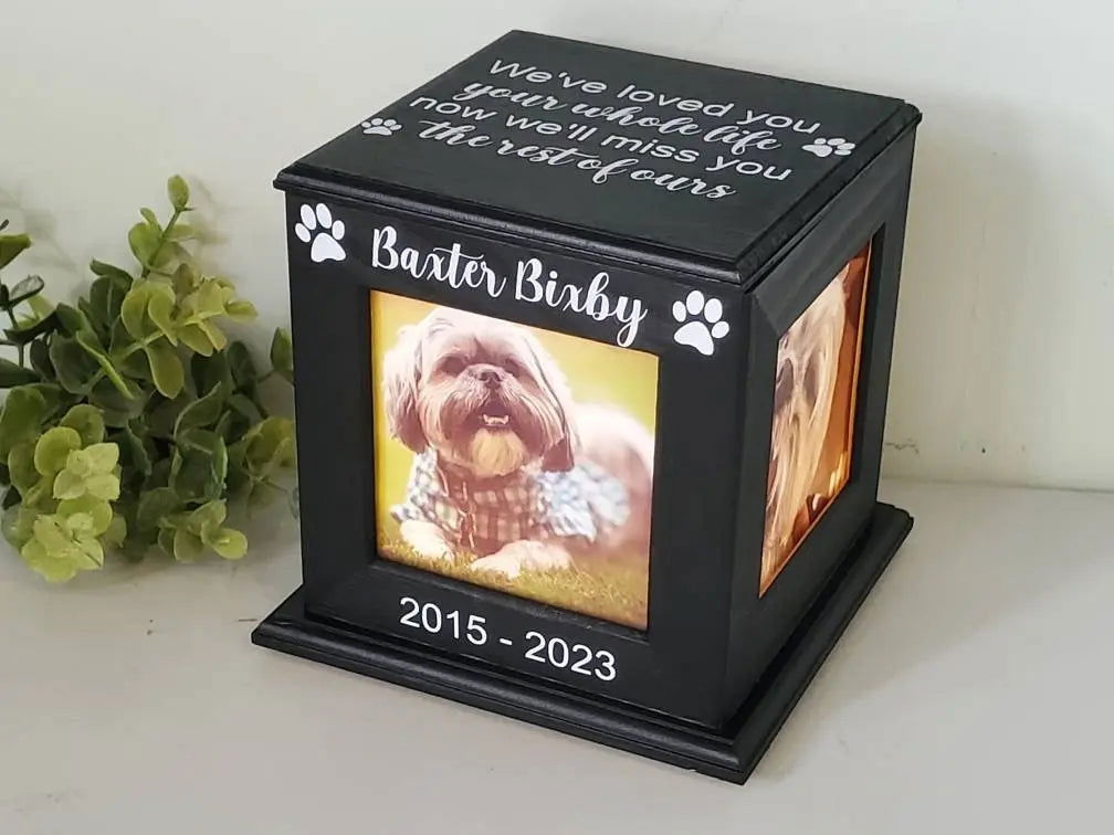 - Personalized Pet Urn - Personalized dog urn, Personalized Cat urn - Wags and Willows