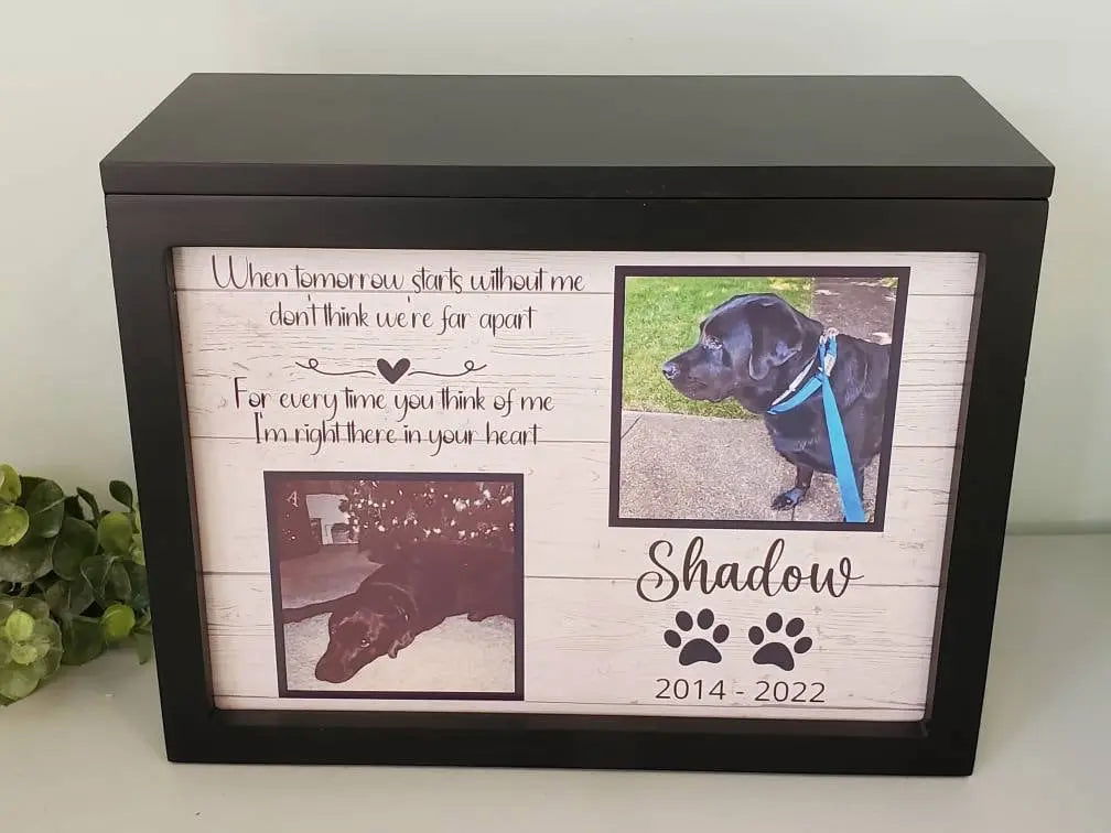 Pet Cremation Urn for ashes, Pet urn for dogs, Pet urn for cats - Wags and Willows