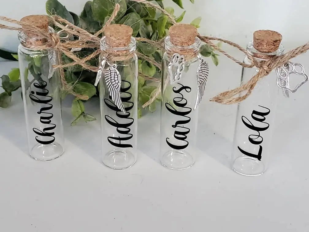 Pet Fur Keepsake Jar - Wags and Willows
