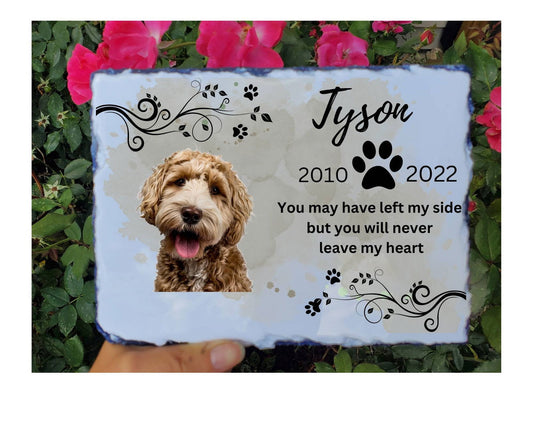 Pet Memorial garden Stone, pet memorial grave stone, Dog Memorial , Cat Memorial, Loss of Pet Gift, Pet Memorial grave stone, pet memorial - Wags and Willows