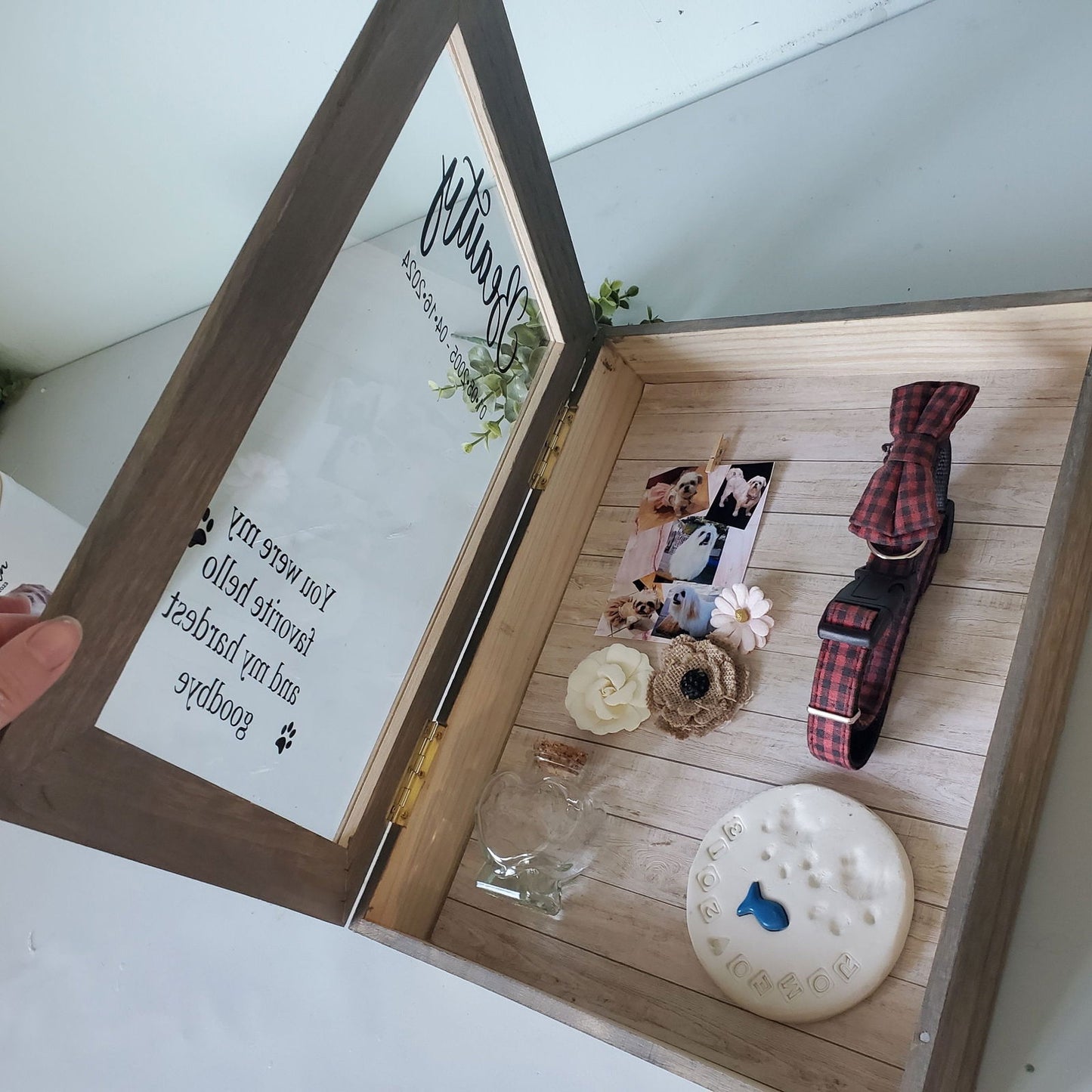 Pet Memory Box - Wags and Willows