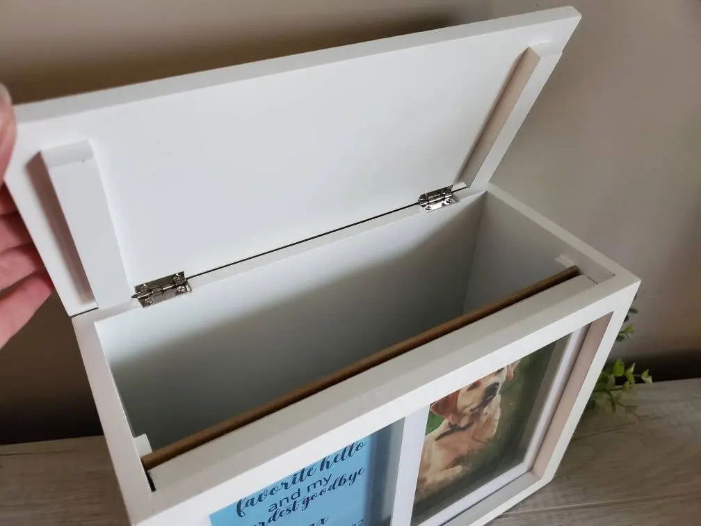 Pet cremation urn for ashes, dog urn for ashes, cat urn for ashes - Wags and Willows