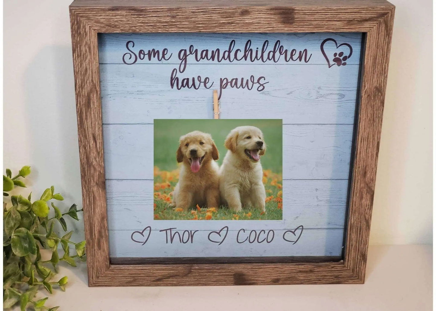Pet grandma Picture Frame - Wags and Willows