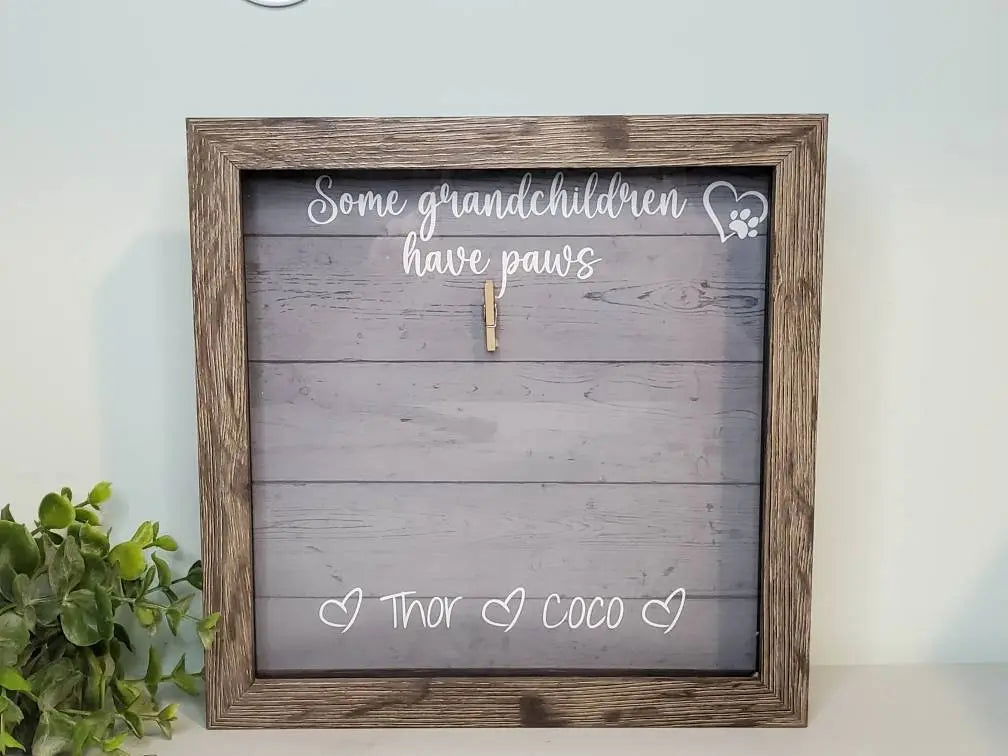 Pet grandma Picture Frame - Wags and Willows