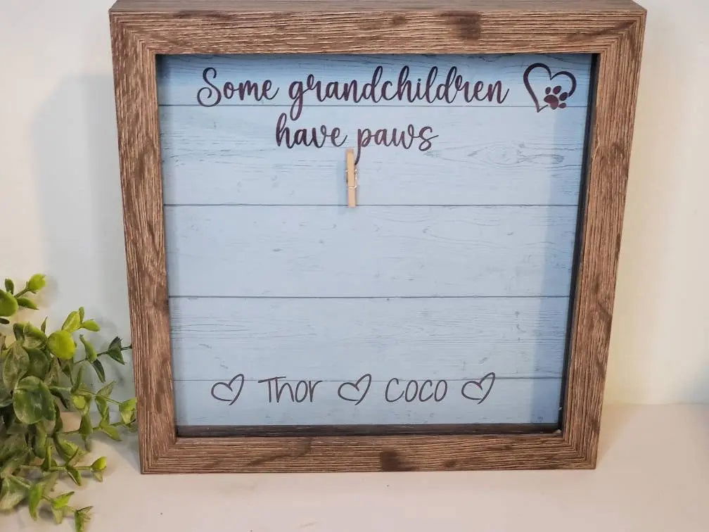 Pet grandma Picture Frame - Wags and Willows