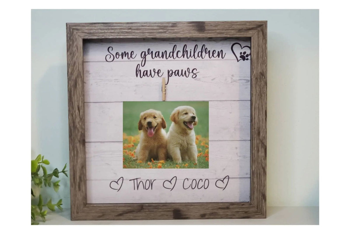 Pet grandma Picture Frame - Wags and Willows