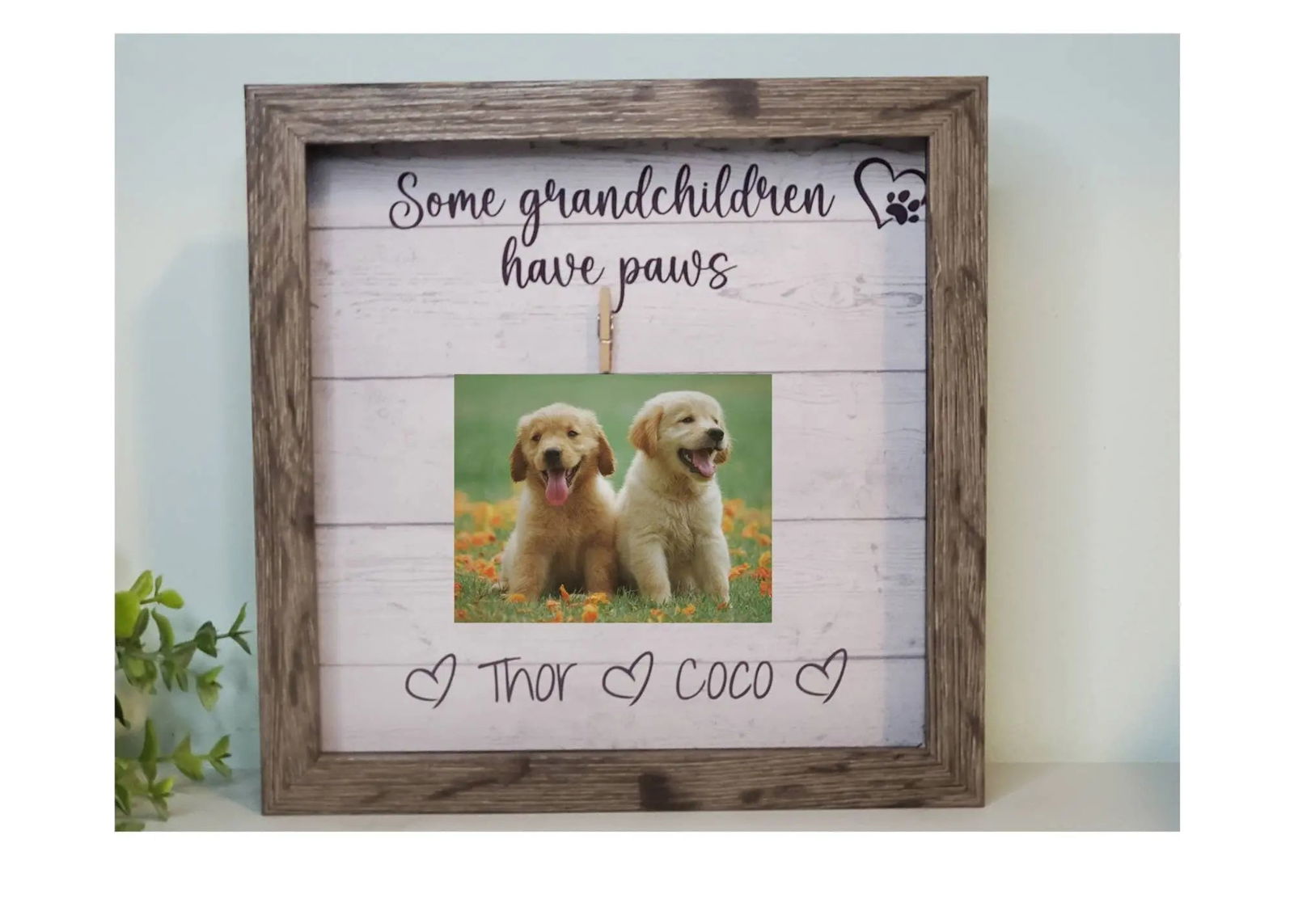 Pet grandma Picture Frame - Wags and Willows