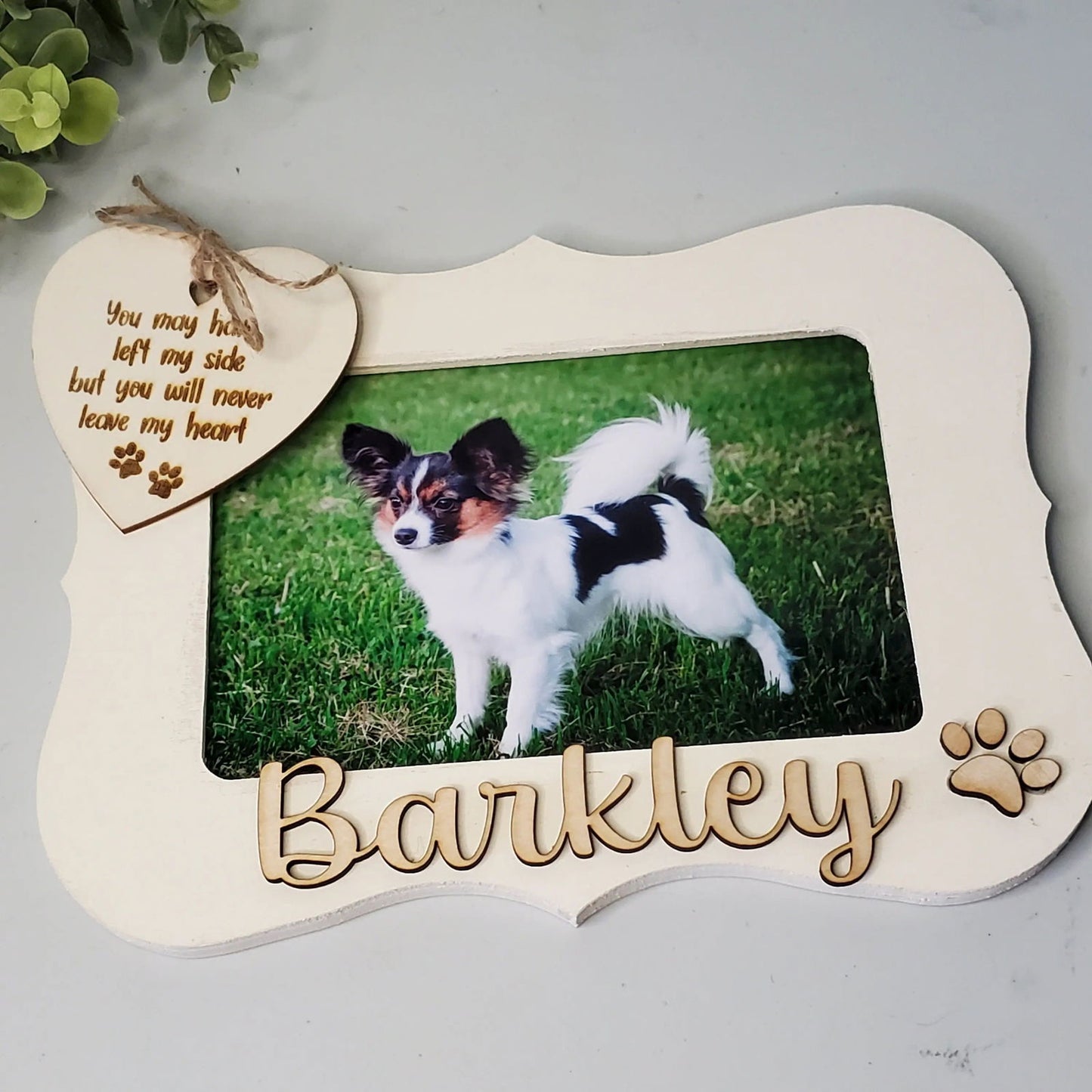 Picture Frame Dog Memorial - Wags and Willows