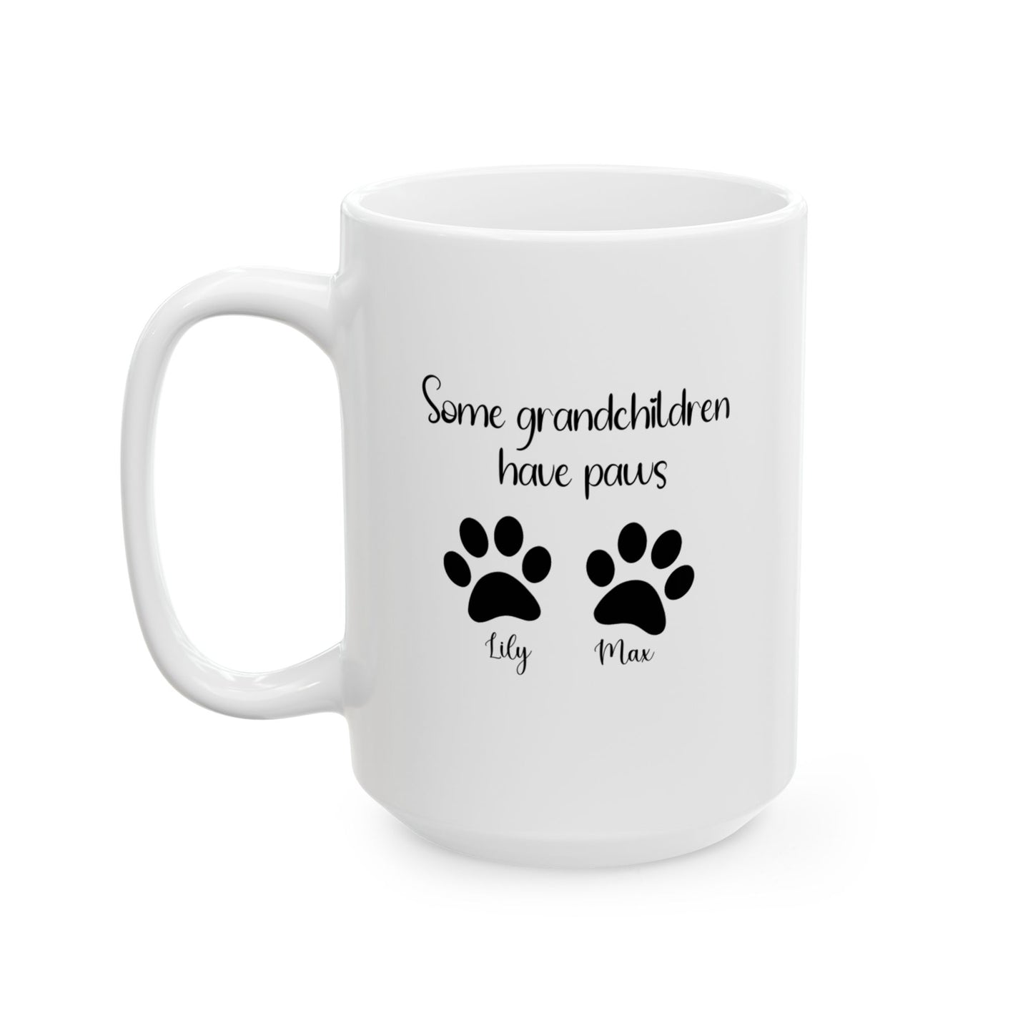 Granddog Mug, Gift For Dog Grandma, Pet Grandma Gift-Ceramic Mug, (11oz, 15oz)