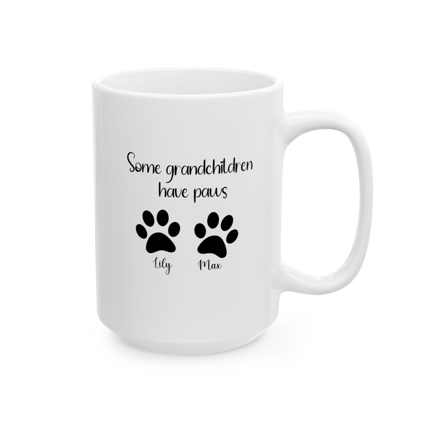 Granddog Mug, Gift For Dog Grandma, Pet Grandma Gift-Ceramic Mug, (11oz, 15oz)