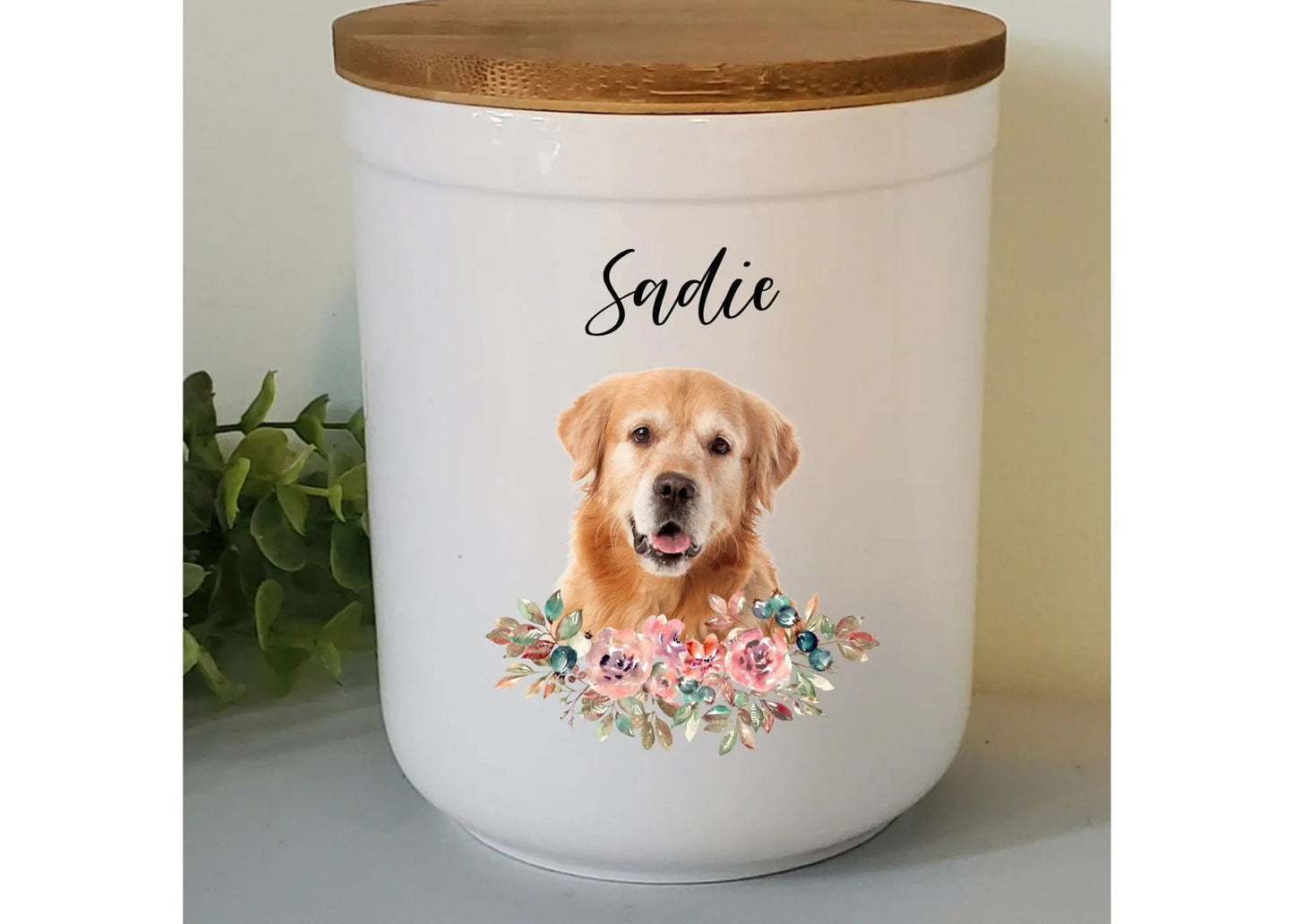 Ceramic Pet Urn- Custom Cat Urn, Custom Dog Urn - Wags and Willows 