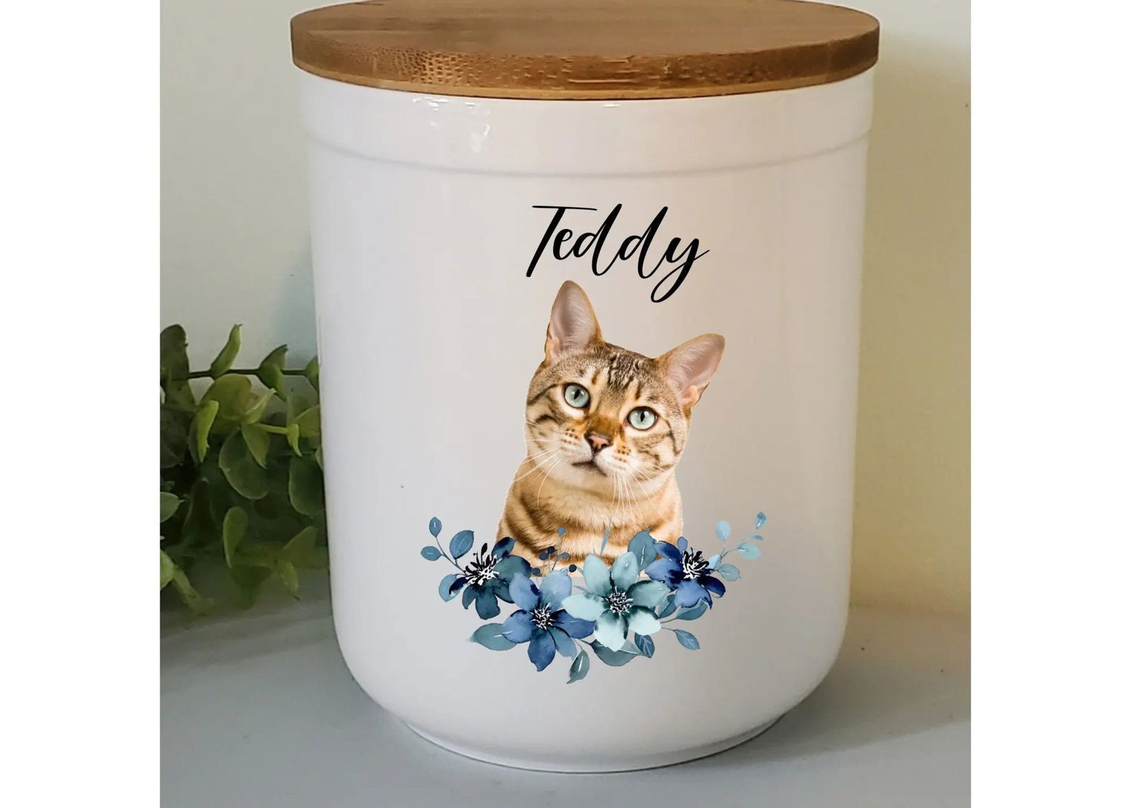 Ceramic Pet Urn- Custom Cat Urn, Custom Dog Urn - Wags and Willows 