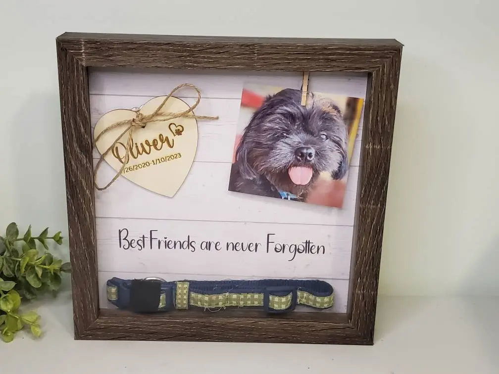 Dog Remembrance Frame - Wags and Willows 