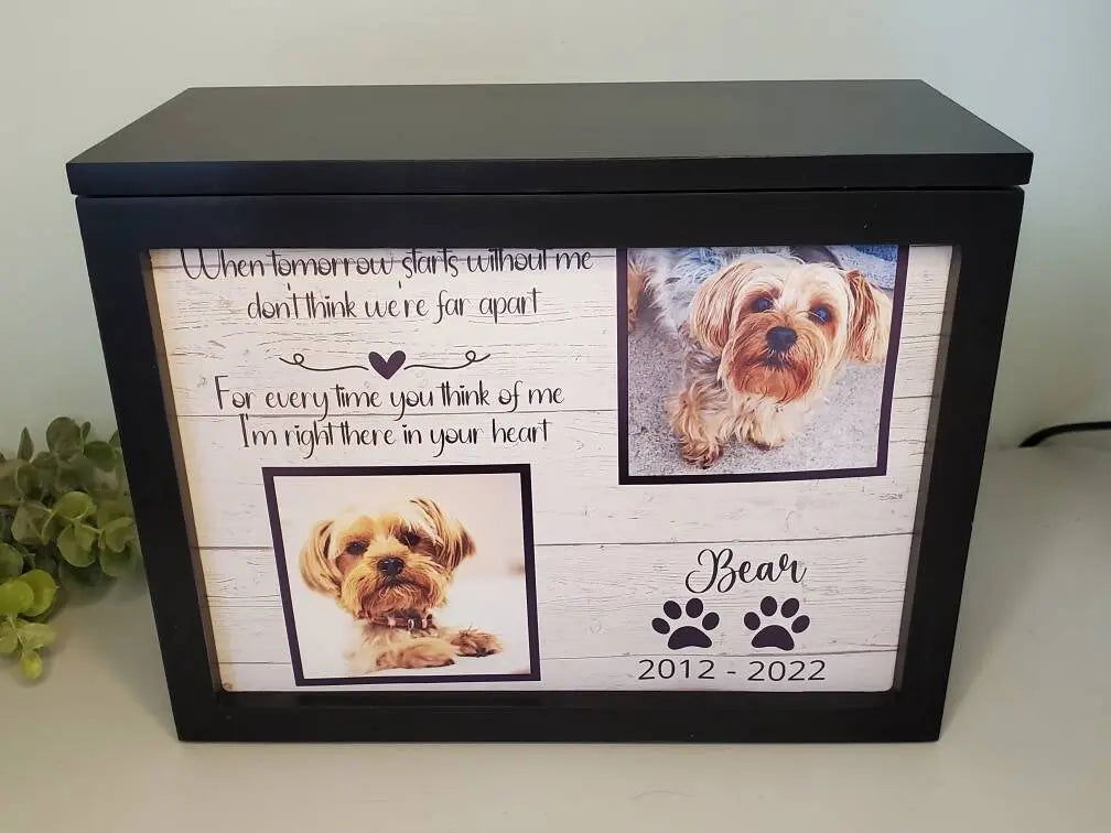 Pet Cremation Urn for dogs ashes pet urn for cats ashes Custom Pet u Wags and Willows