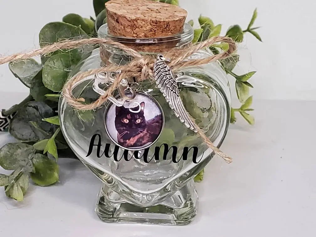 Pet Hair Keepsake Jar - Wags and Willows 