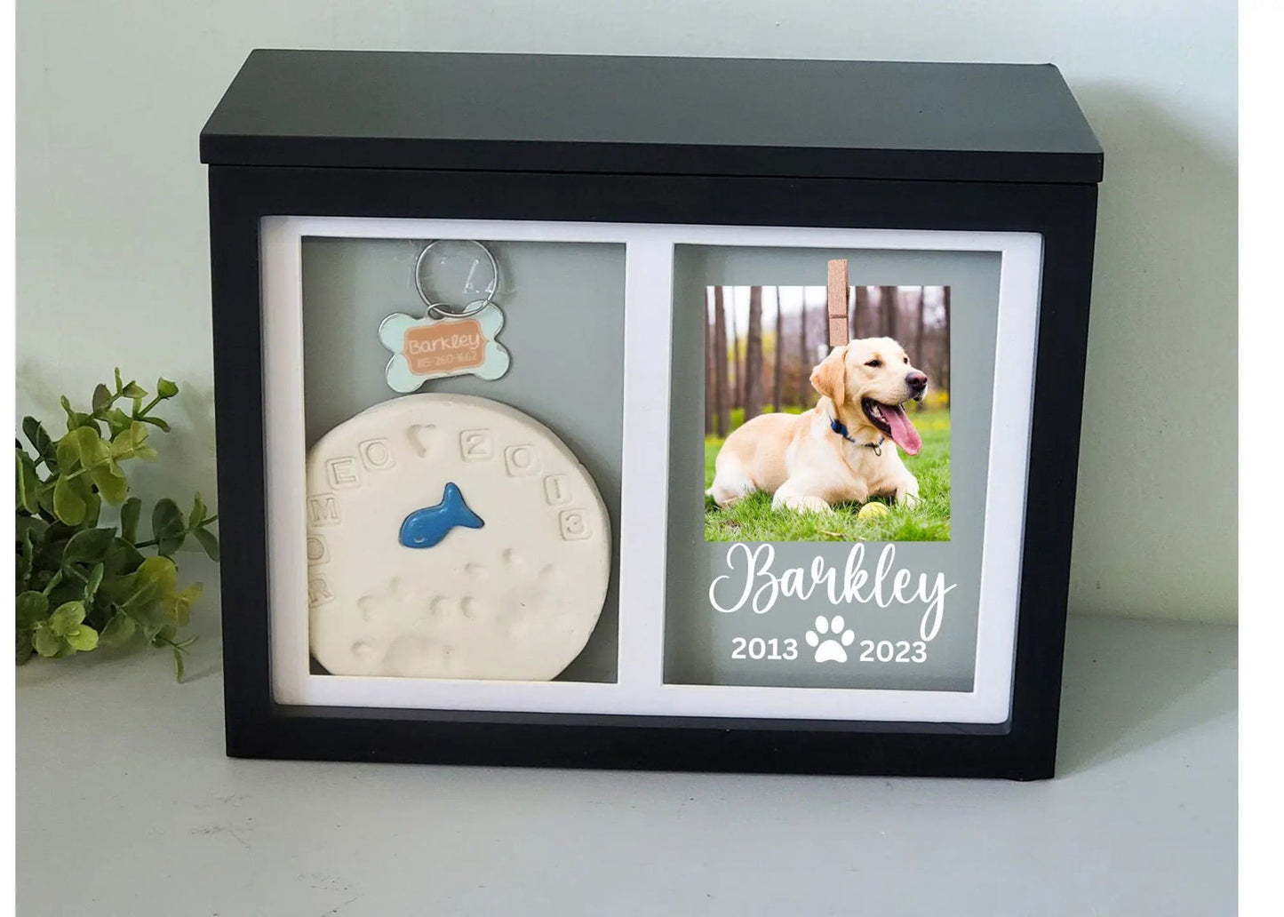 Pet Memorial Box for ashes - Wags and Willows 