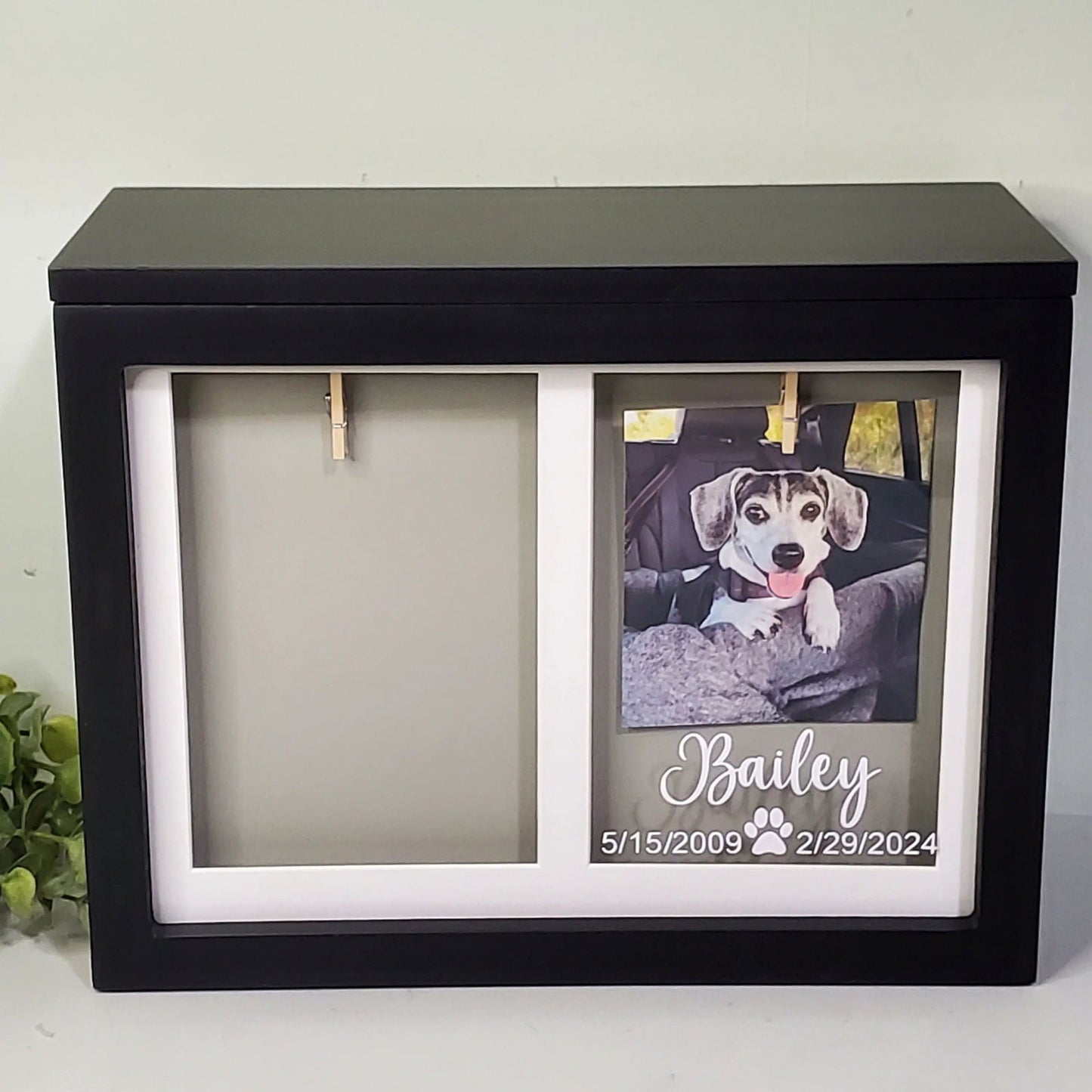 Pet Memorial Box for ashes - Wags and Willows 