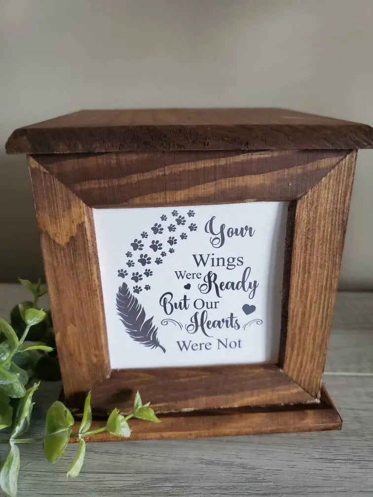 Pet Urn for Rabbit, Rabbit Memorial - Wags and Willows 