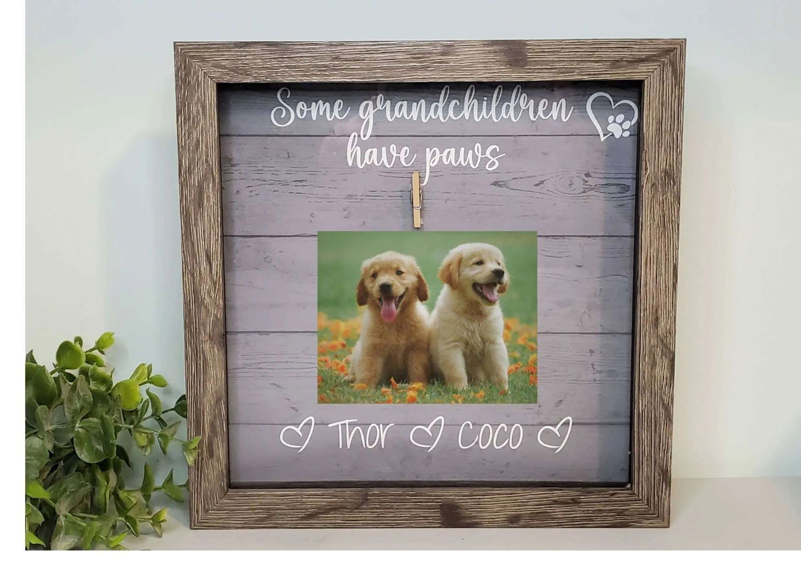 Pet grandma Picture Frame - Wags and Willows 