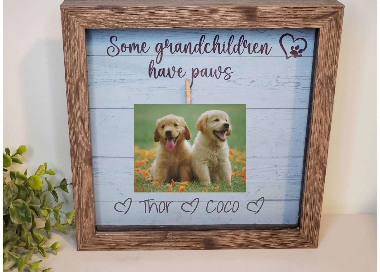 Pet grandma Picture Frame - Wags and Willows 