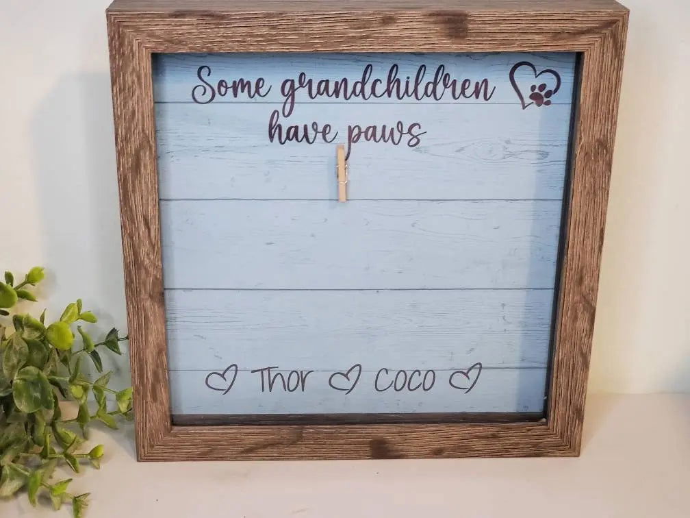 Pet grandma Picture Frame - Wags and Willows 