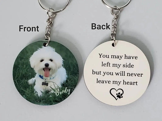 Pet memorial keychain - Wags and Willows 