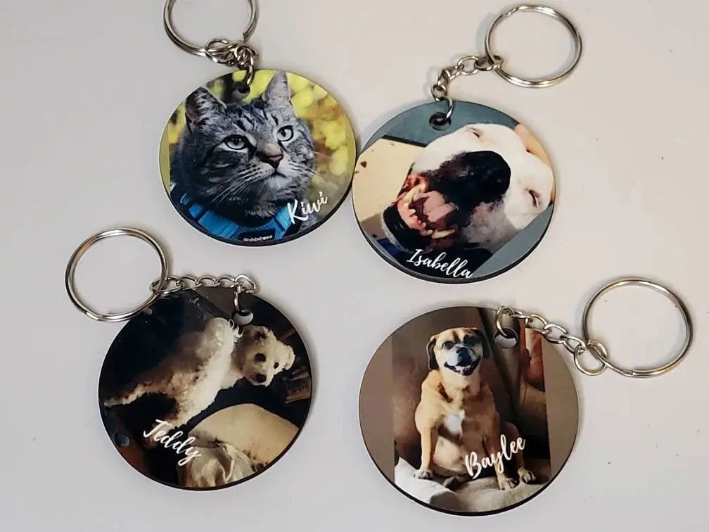 Pet memorial keychain - Wags and Willows 