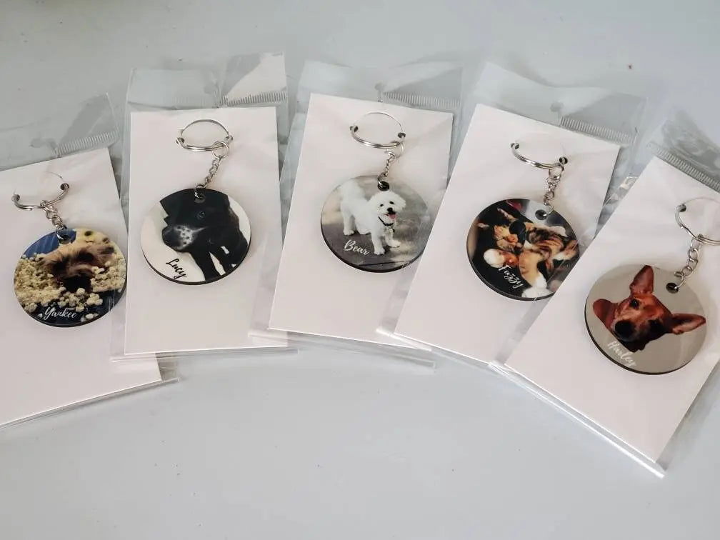Pet memorial keychain - Wags and Willows 