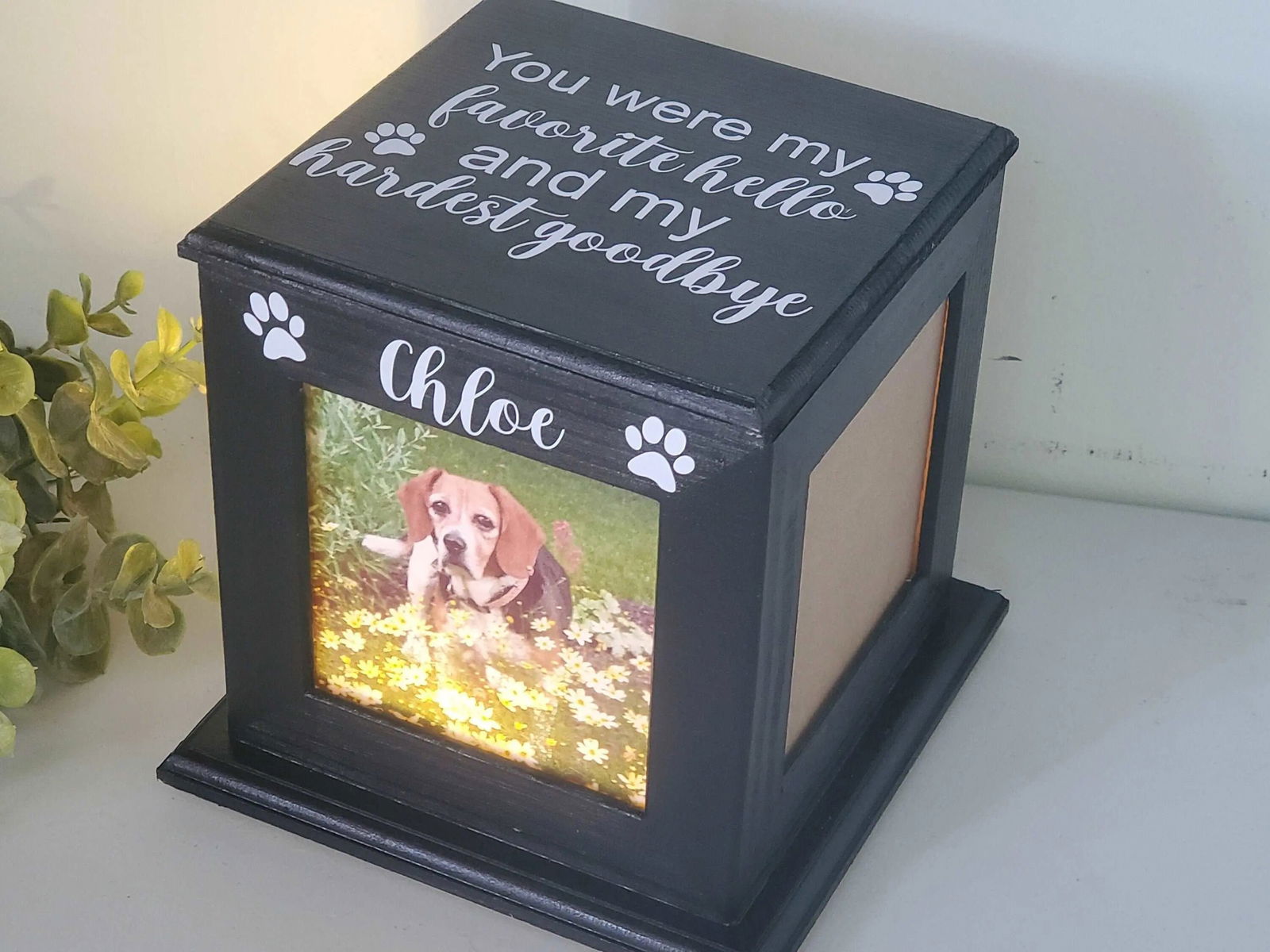 Pet urn for cats ashes, Pet Urn for Cats, Urn for dogs ashes, Pet urn for dogs - Wags and Willows 