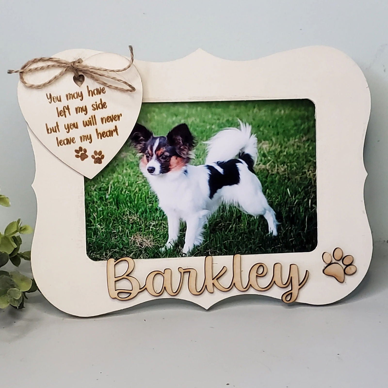 Picture Frame Dog Memorial - Wags and Willows 