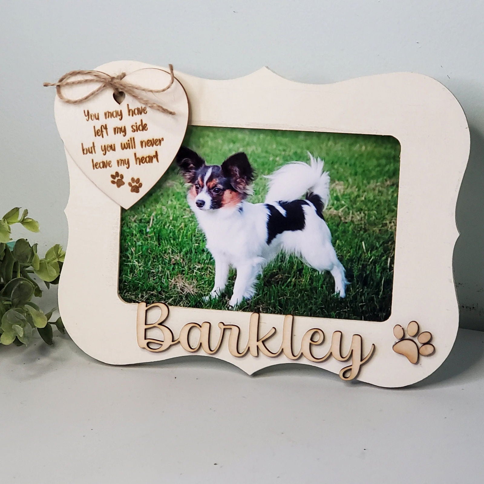 Picture Frame Dog Memorial - Wags and Willows 