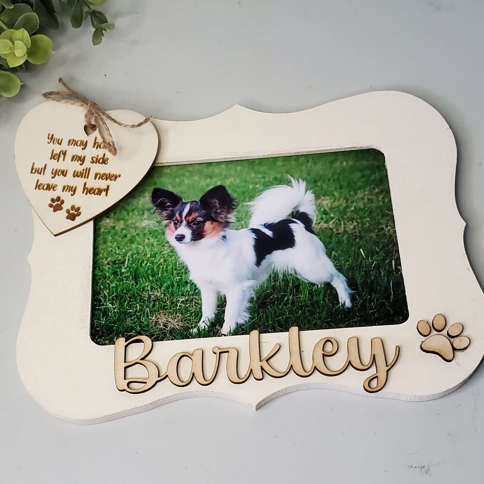 Picture Frame Dog Memorial - Wags and Willows 