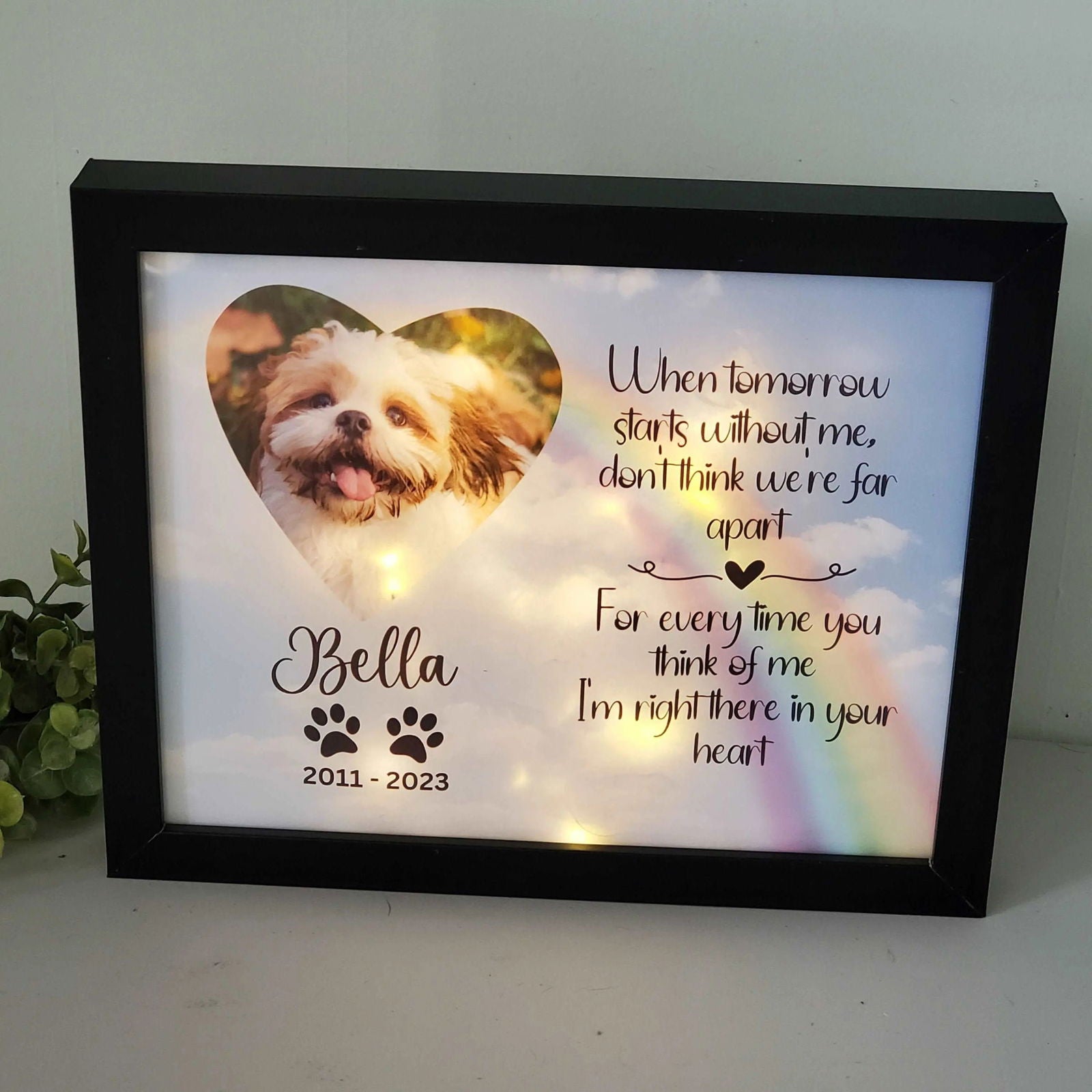 Rainbow Bridge Frame - Wags and Willows 