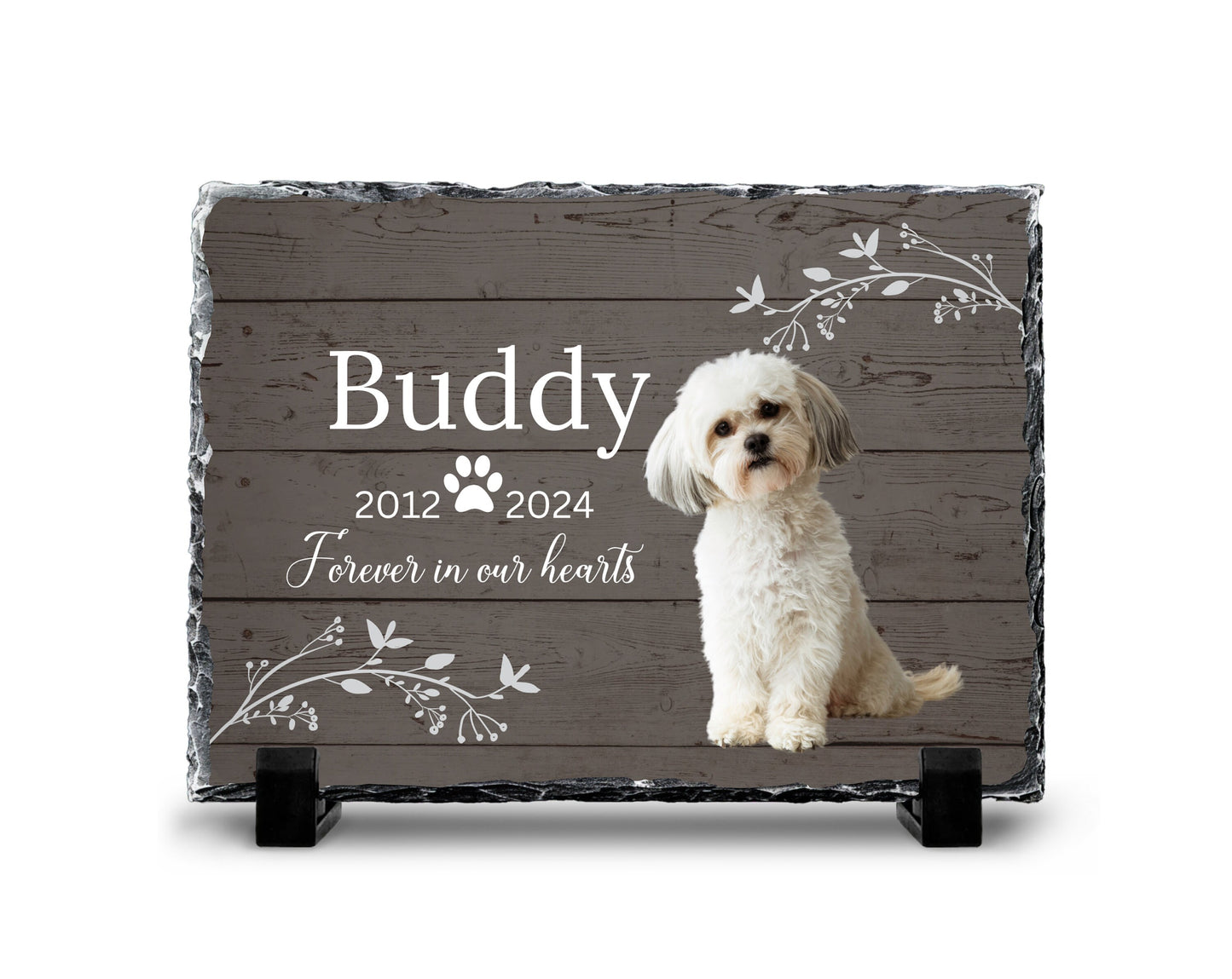 Pet Memorial Plaque, Grave marker for cat, grave marker for dog, Pet memorial Gift, Loss of Pet Gift