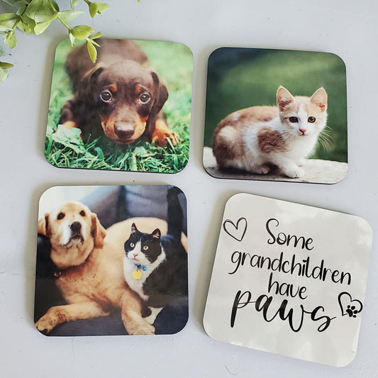 Dog Grandma gift, Custom pet photo magnets, Pet grandma magnets, cat grandma gift, grandma gift, gift for mom